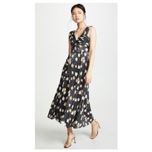 Self Portrait Floral Plisse Dress